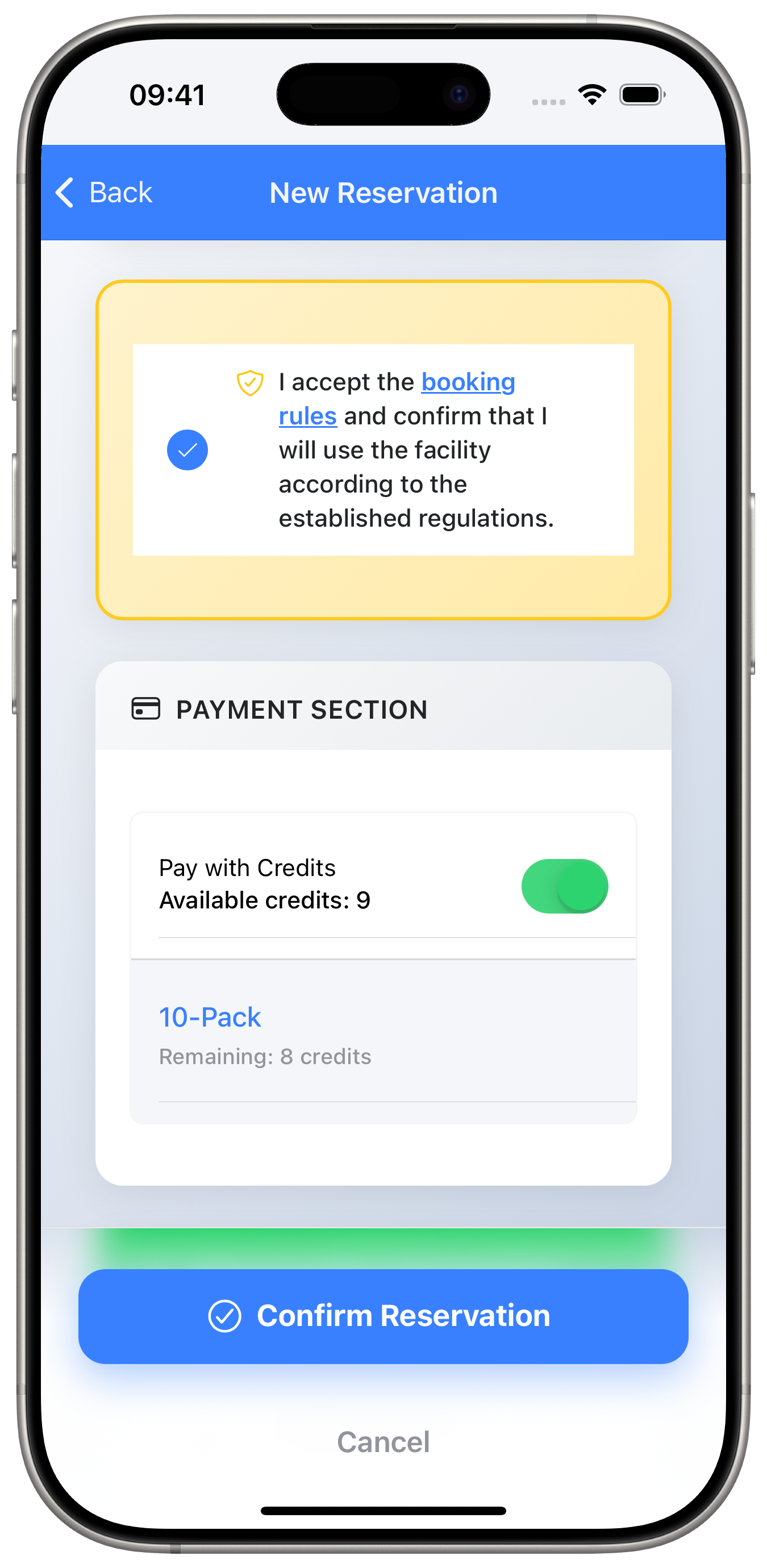 Use your pass or pay by card.
